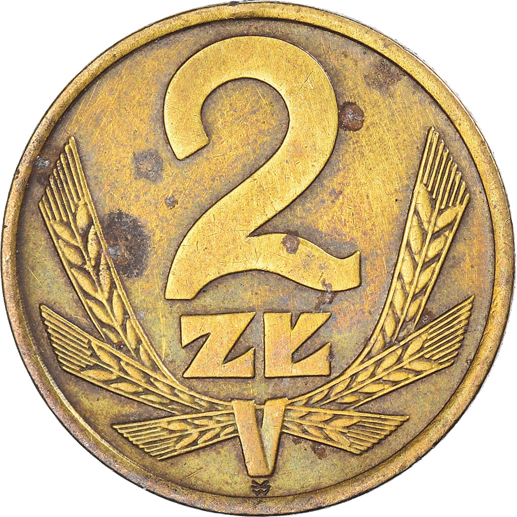 Coin, Poland, 2 Zlote, 1977