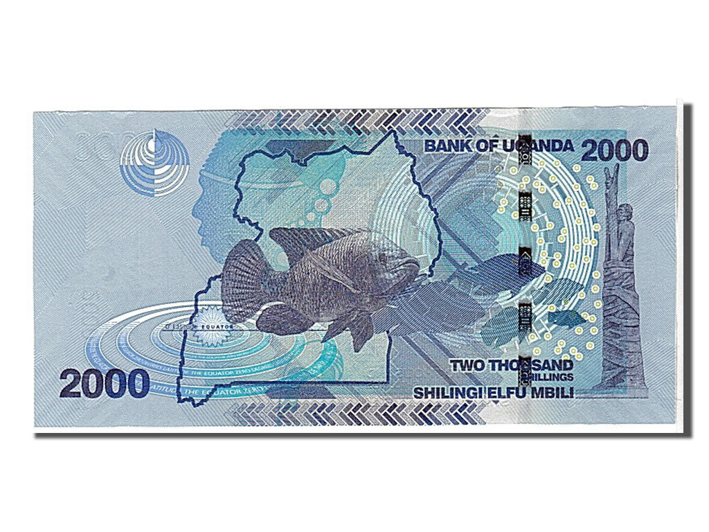 Uganda, 2000 Shillings, 2010, KM #50, UNC(65-70), AA0020833