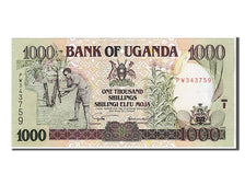 Biljet, Oeganda, 1000 Shillings, 2003, KM:39b, NIEUW