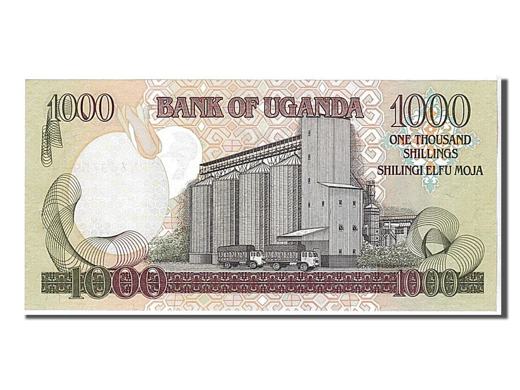Biljet, Oeganda, 1000 Shillings, 2003, KM:39b, NIEUW