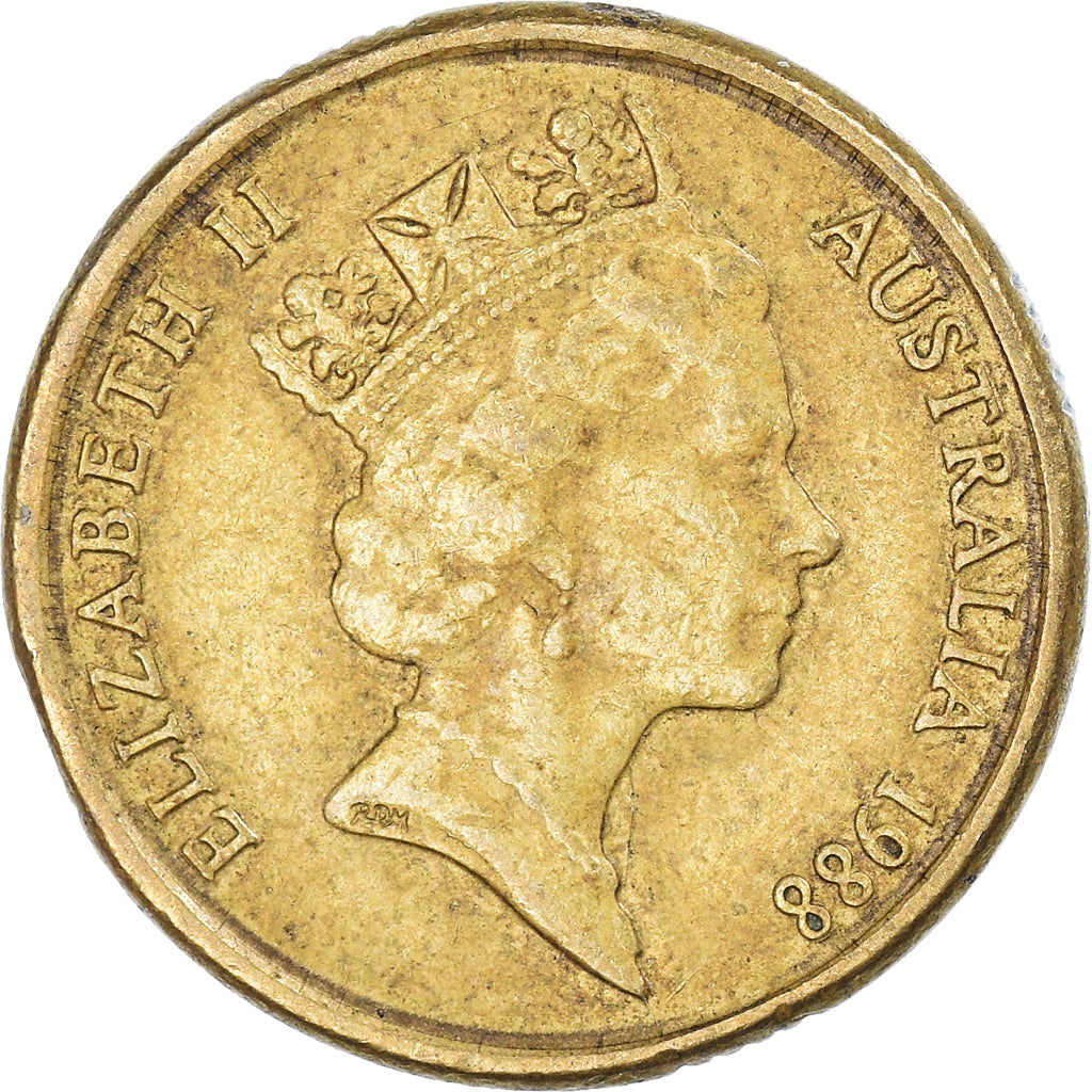 Moneta, Australia, 2 Dollars, 1988