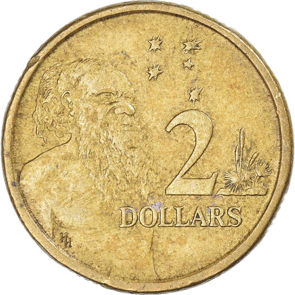 Moneta, Australia, 2 Dollars, 1988