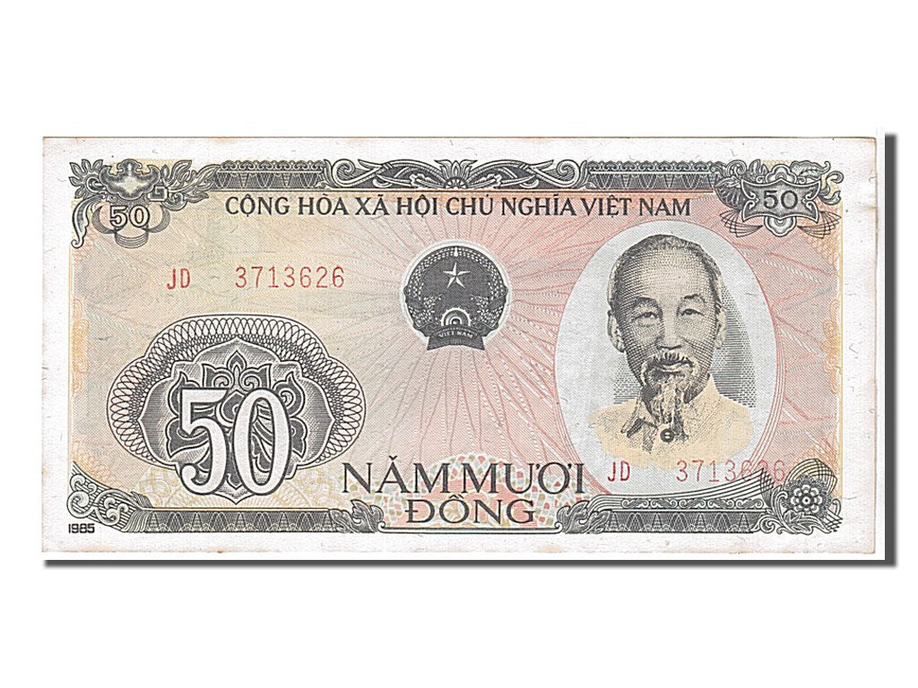 Banknote, Viet Nam, 50 D<ox>ng, 1985, KM:97a, UNC(63)