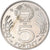 Moeda, Hungria, 5 Forint, 1989