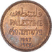 Monnaie, Palestine, Mil, 1927