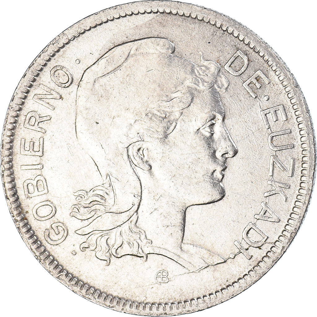 Coin, Spain, 2 Pesetas, 1937