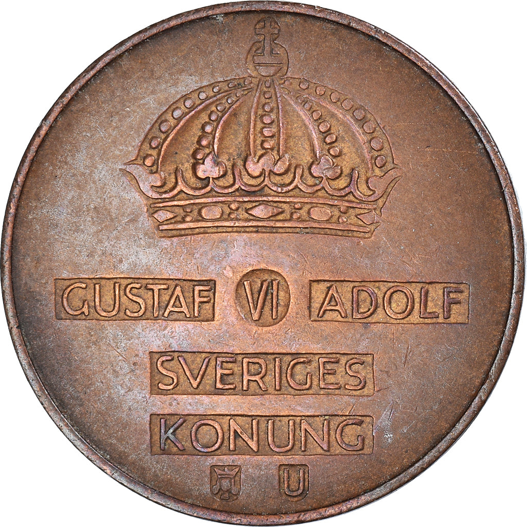 Moneta, Szwecja, 5 Öre, 1966