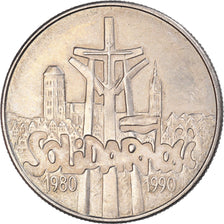 Moneda, Polonia, 10000 Zlotych, 1990