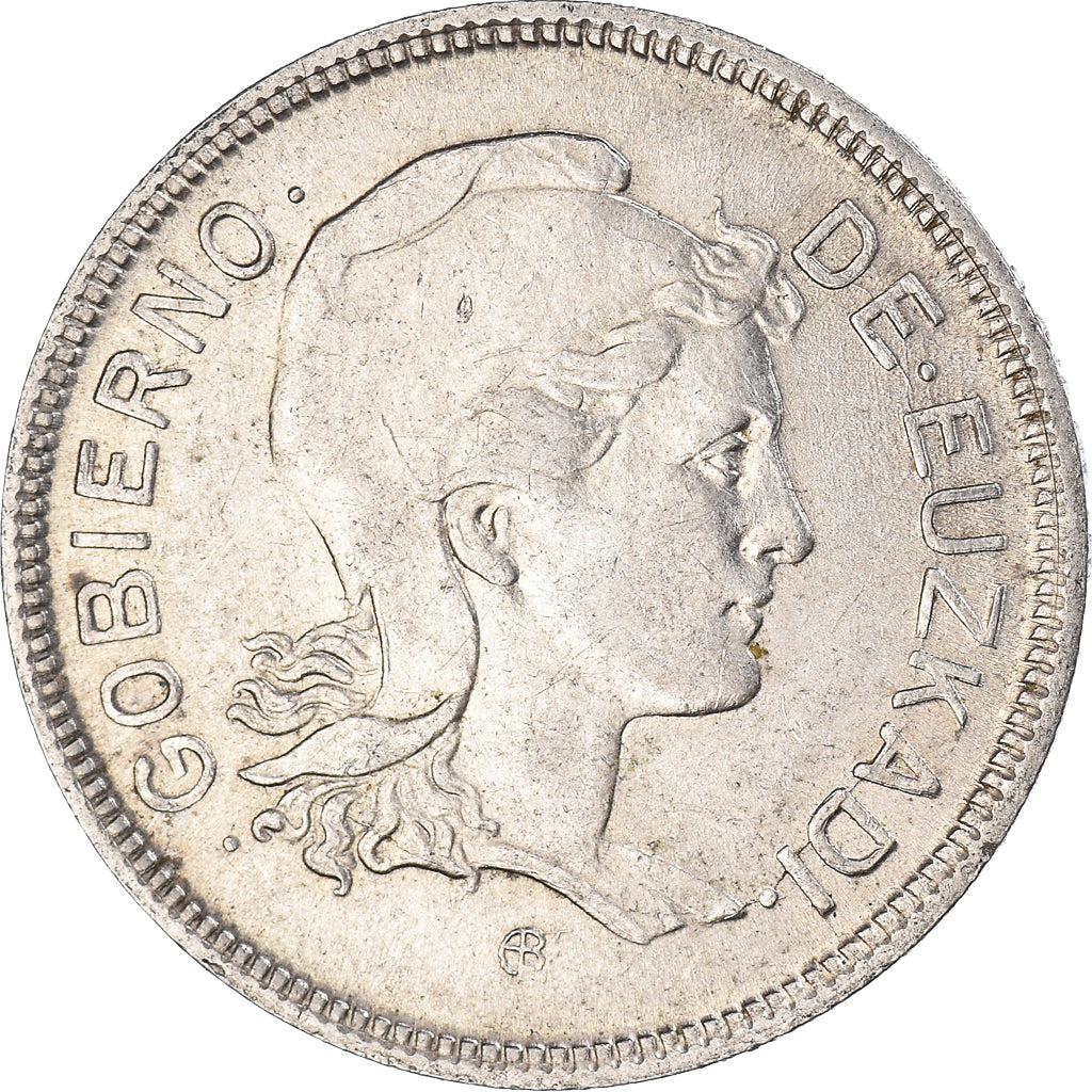 Munten, Spanje, 2 Pesetas, 1937