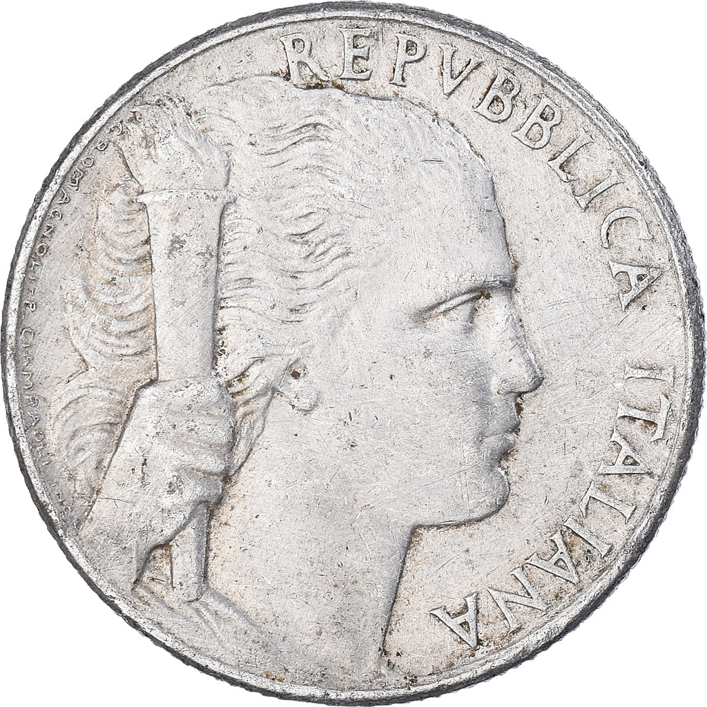 Moneda, Italia, 5 Lire, 1949