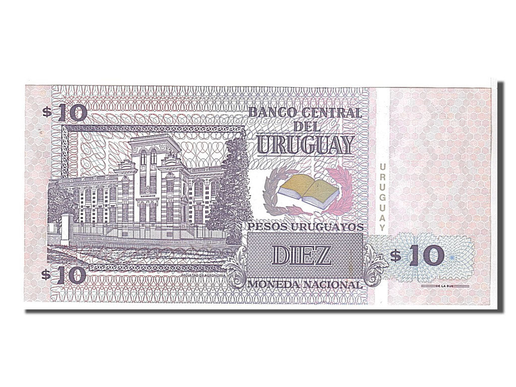 Uruguay, 10 Pesos Uruguayos, 1998, KM #81a, UNC(65-70), 04992299