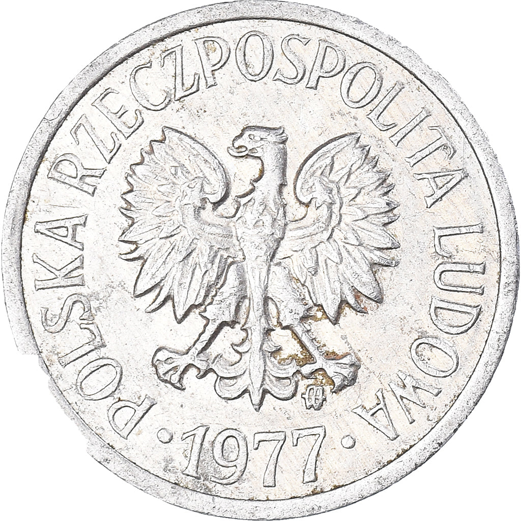 Coin, Poland, 10 Groszy, 1977