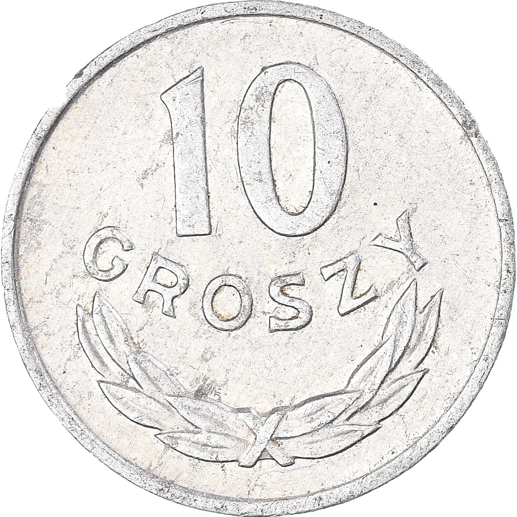 Coin, Poland, 10 Groszy, 1977