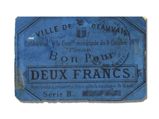 FRANCE, Beauvais, 2 Francs, 1870, 1870-10-08, EF(40-45), Jérémie #60.01.A