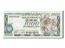 Banknote, Rwanda, 1000 Francs, 1988, 1988-01-01, KM:21a, UNC(65-70)