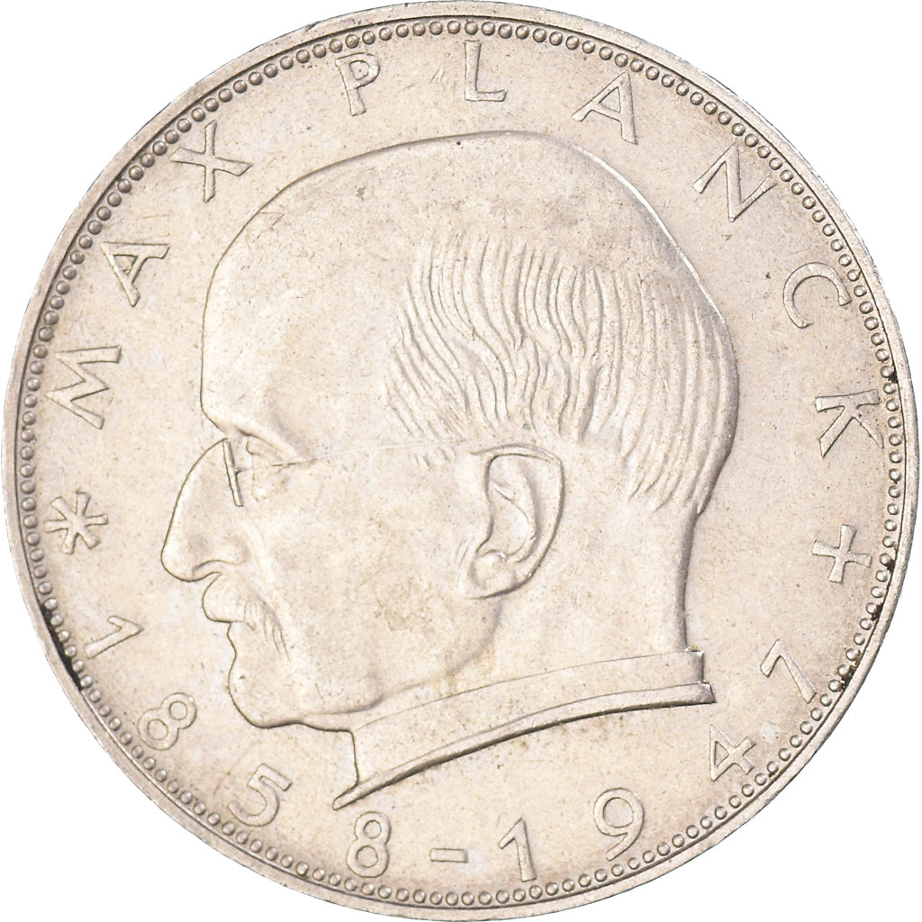 Moeda, ALEMANHA - REPÚBLICA FEDERAL, 2 Mark, 1963