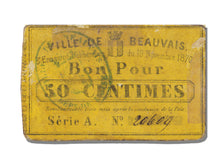 FRANCE, Beauvais, 50 Centimes, 1870, 1870-11-10, EF(40-45), Jérémie #60.01.A