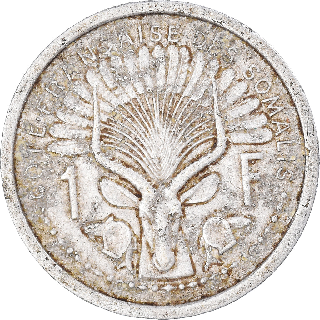 Monnaie, Somalie, Franc, 1949