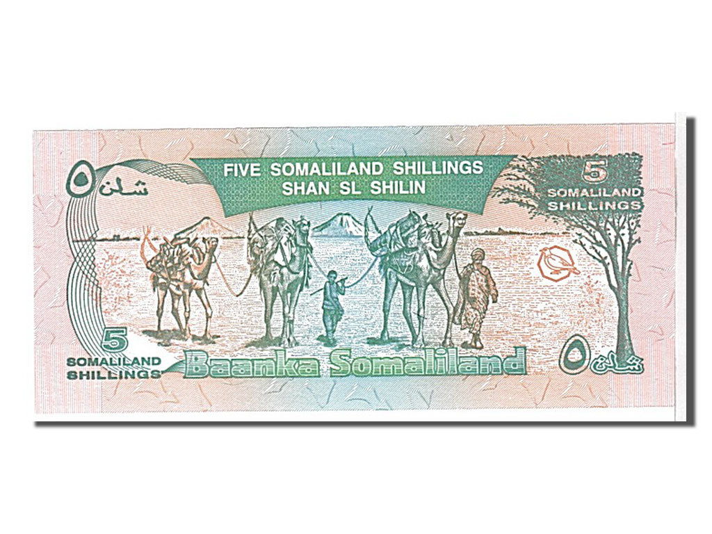 Banknote, Somaliland, 20 Shillings = 20 Shilin, 1994, KM:3a, UNC(65-70)