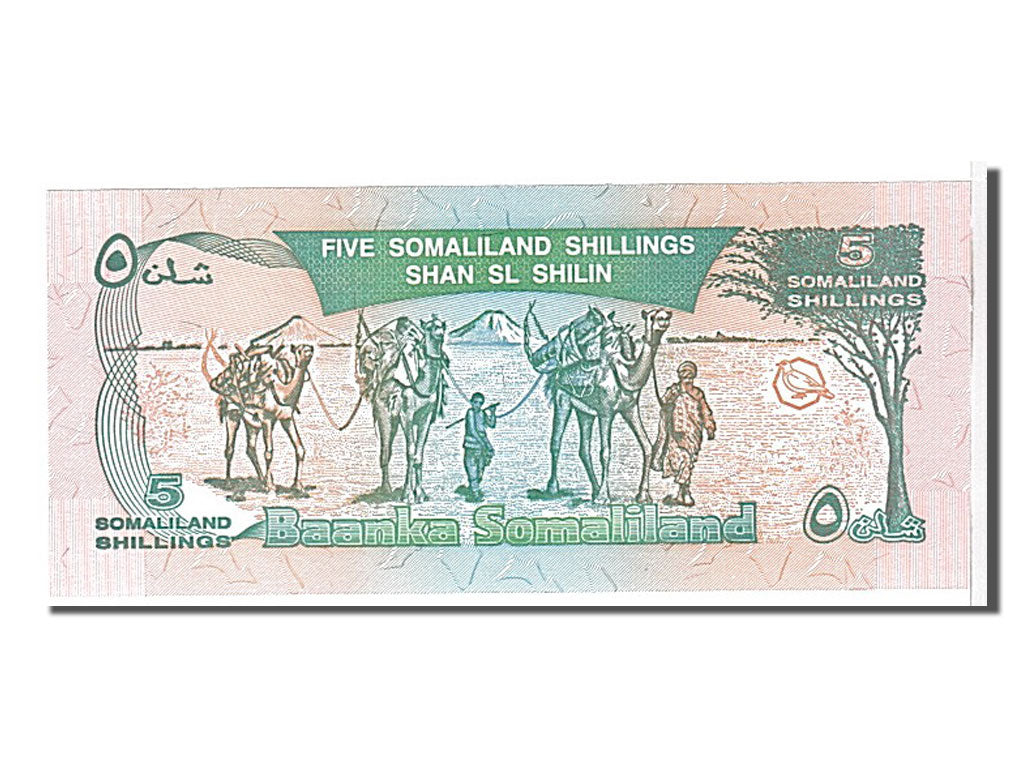 Banknote, Somaliland, 20 Shillings = 20 Shilin, 1994, KM:3a, UNC(65-70)