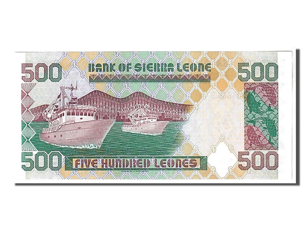 Banknote, Sierra Leone, 500 Leones, 1995, KM:23a, UNC(65-70)