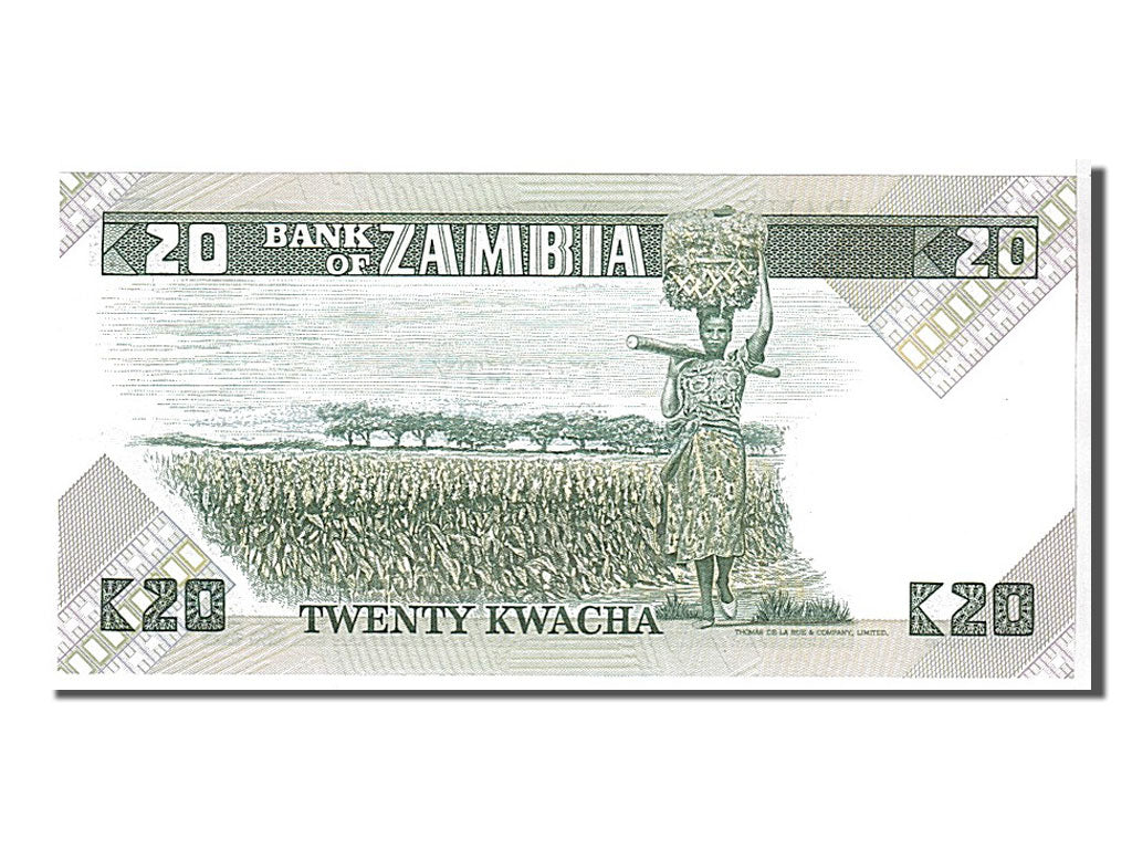 Banknote, Zambia, 20 Kwacha, KM:27e, UNC(65-70)