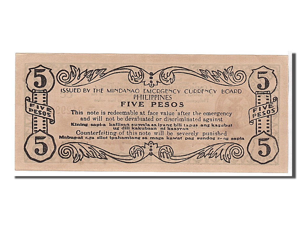 Philippines, 5 Pesos, 1944, KM #S517a, UNC(63), 212990