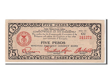Biljet, Fillipijnen, 5 Pesos, 1944, SPL