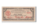 Biljet, Fillipijnen, 5 Pesos, 1944, SPL