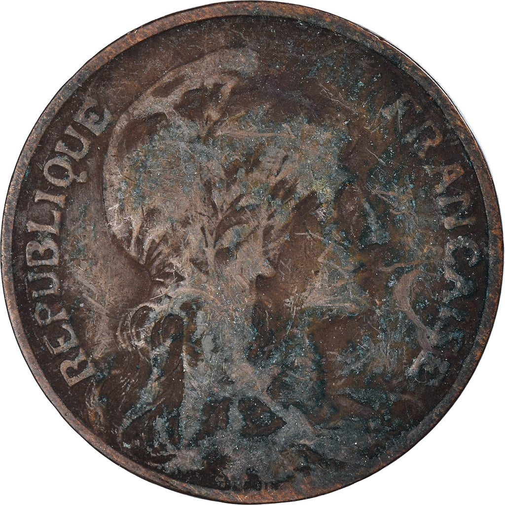 Moeda, França, 10 Centimes, 1905