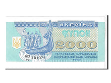 Ucraina, 2000 Karbovantsiv, 1993, KM:92a, FDS