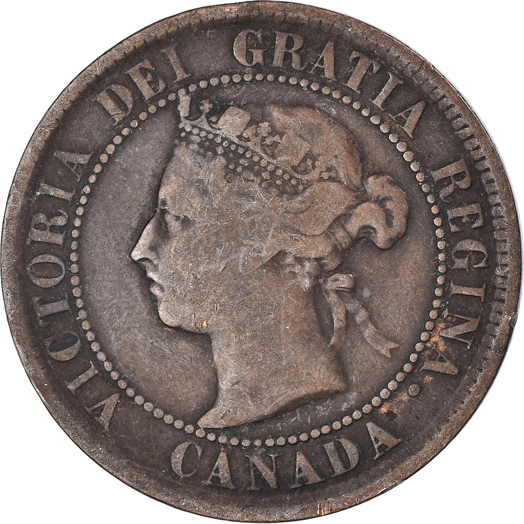 Moneda, Canadá, Cent, 1884