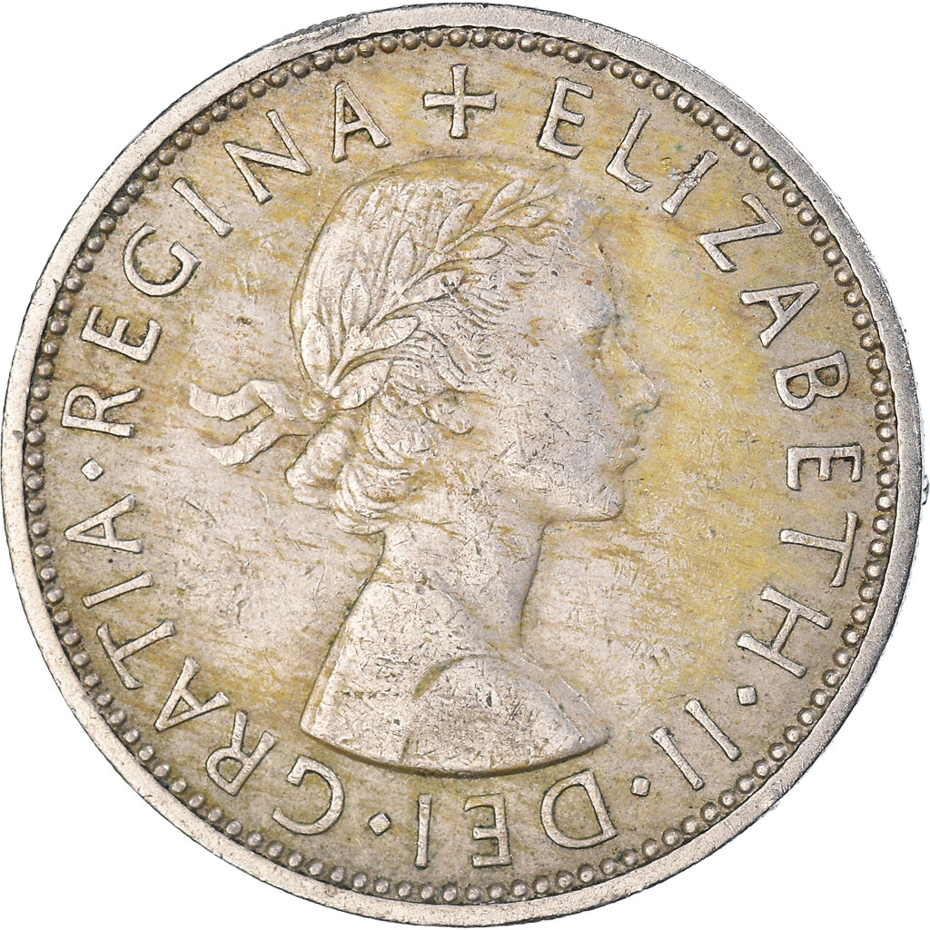 Münze, Großbritannien, Florin, Two Shillings, 1961