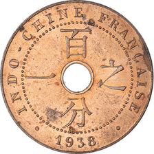 Moneda, INDOCHINA FRANCESA, Cent, 1938