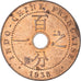 Moneda, INDOCHINA FRANCESA, Cent, 1938