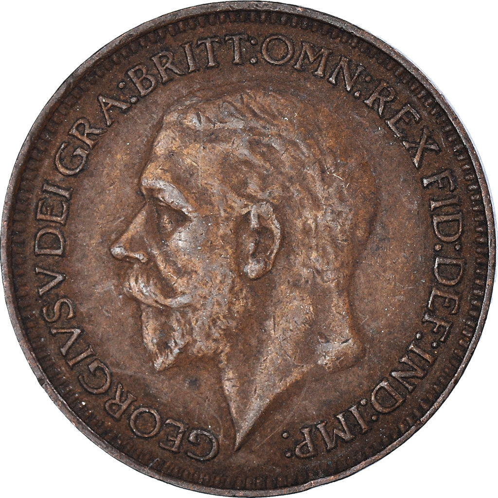 Coin, Great Britain, Farthing, 1929