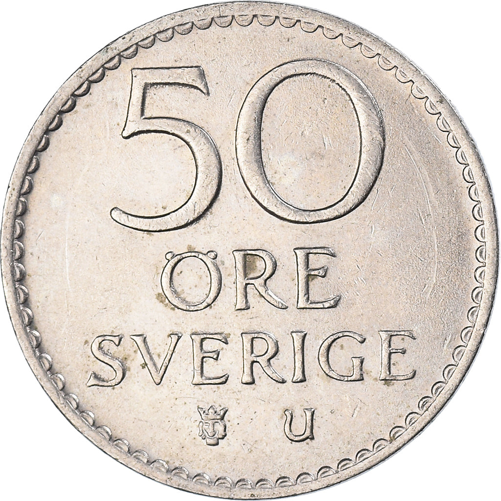 Moneda, Suecia, 50 Öre, 1971