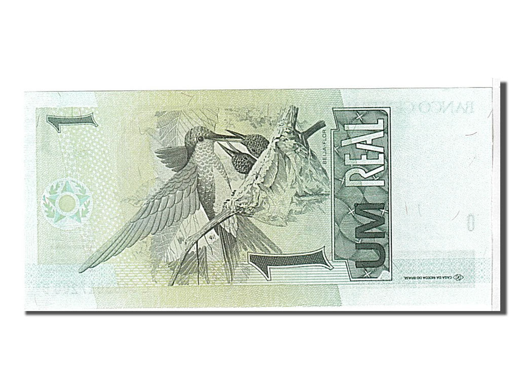 Geldschein, Brasilien, 1 Réal, 2003, UNZ
