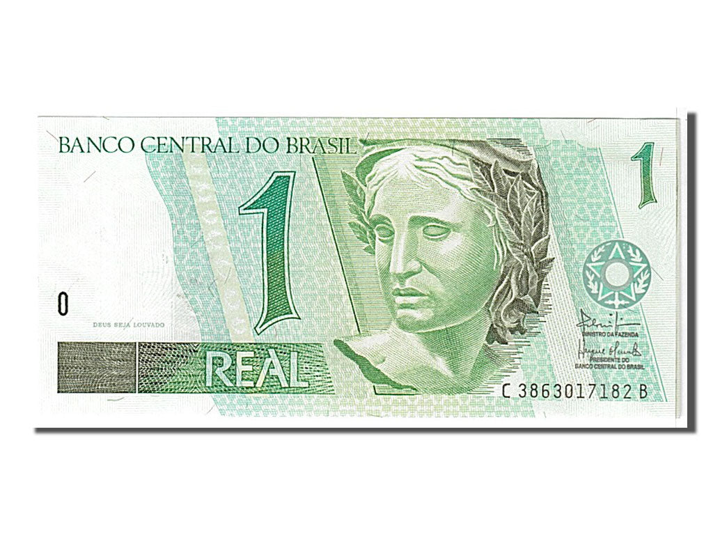Brazil, 1 Real, 2003, KM #243Ag, UNC(65-70), C3863017182B