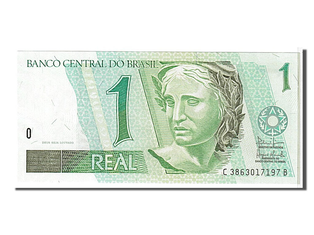 Brazil, 1 Real, 2003, KM #243Ag, UNC(65-70), C3863017197B