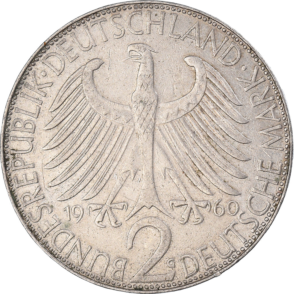 Coin, GERMANY - FEDERAL REPUBLIC, 2 Mark, 1960