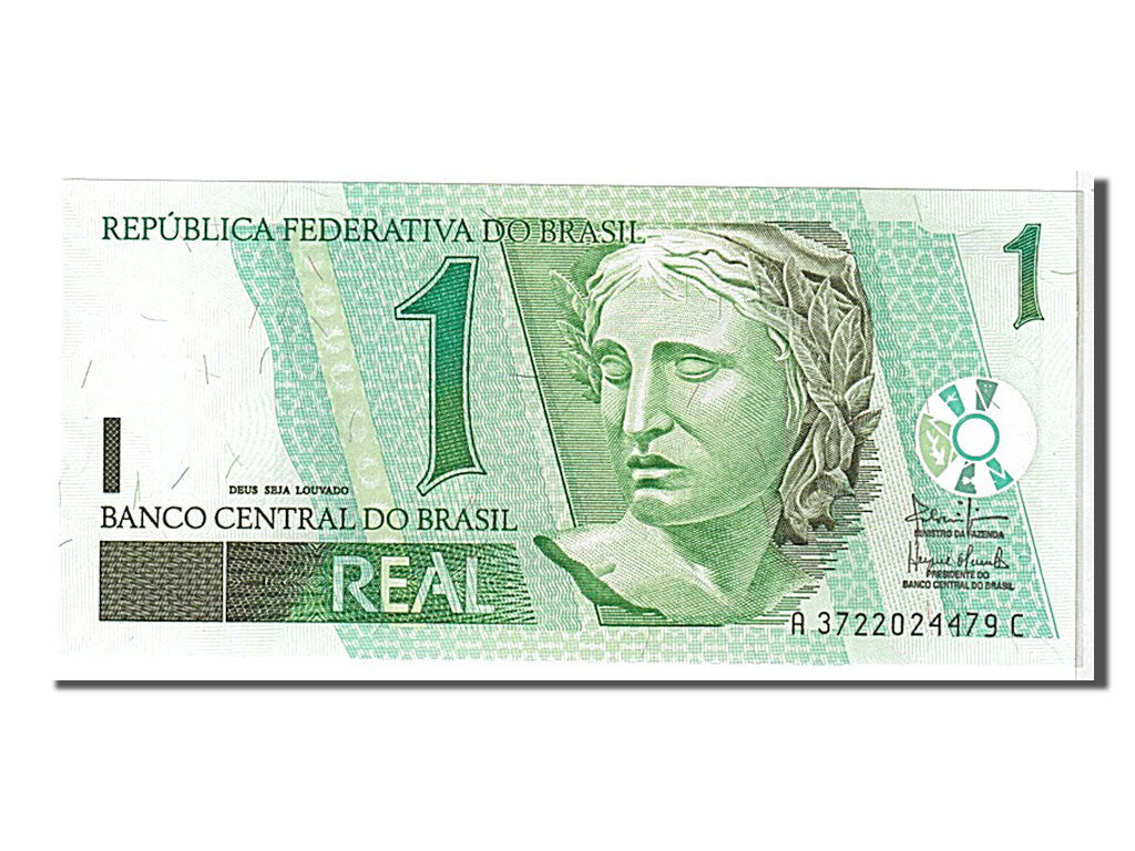Banconote, Brasile, 1 Réal, 2003, KM:243Ag, FDS