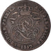 Moneda, Bélgica, 2 Centimes, 1857