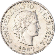 Moneta, Svizzera, 5 Rappen, 1957
