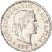Münze, Schweiz, 5 Rappen, 1957