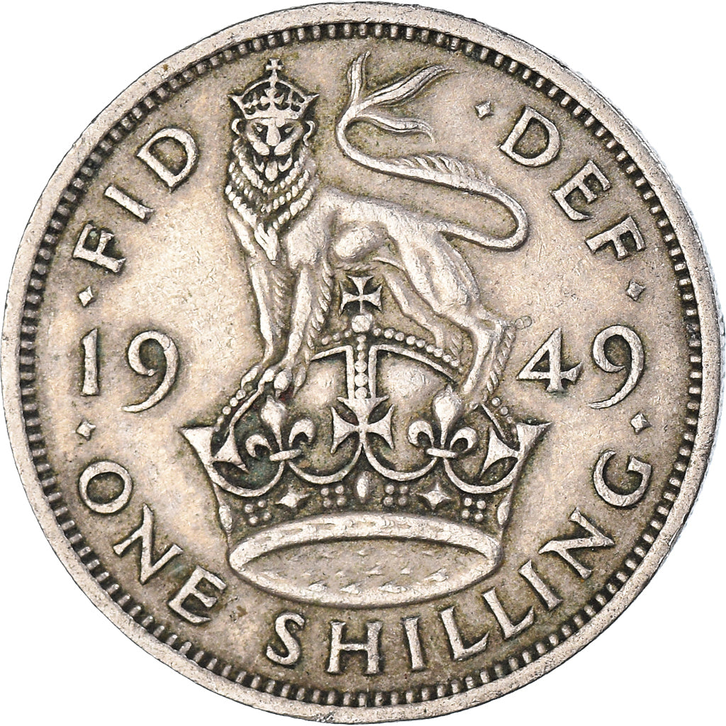 Moeda, Grã-Bretanha, Shilling, 1949