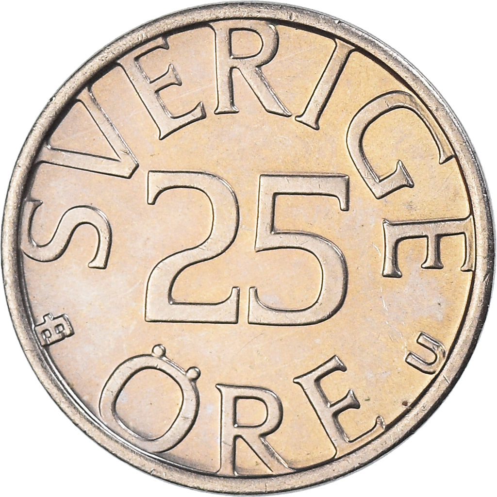 Monnaie, Suède, 25 Öre, 1979