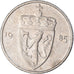 Moneta, Norvegia, 50 Öre, 1985