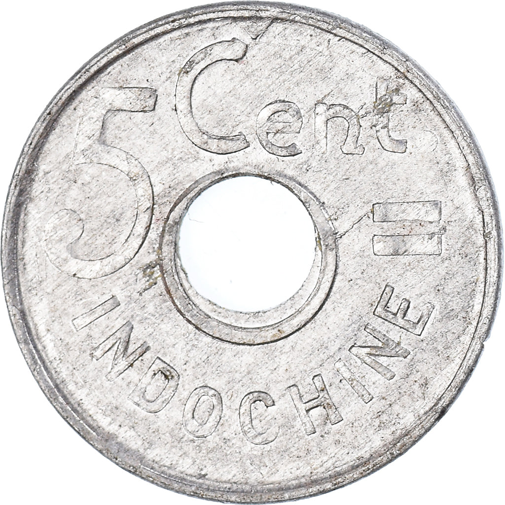 Moneda, Indochina francesa, 5 Cents, 1943