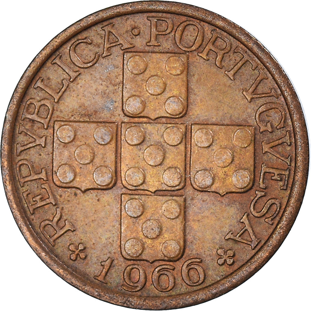 Munten, Portugal, 10 Centavos, 1966